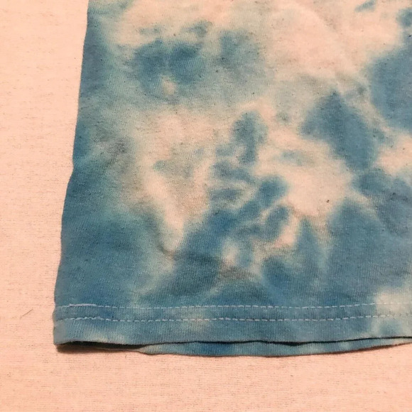 Demon Slayer Inosuke Anime Blue Tie Dye Tshirt Womens Size Small Shirt - Picture 13 of 15